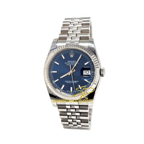 offerte rolex datejust acciaio quadrante 36 blu usati|Rolex Datejust 36 Blu usato e nuovo .